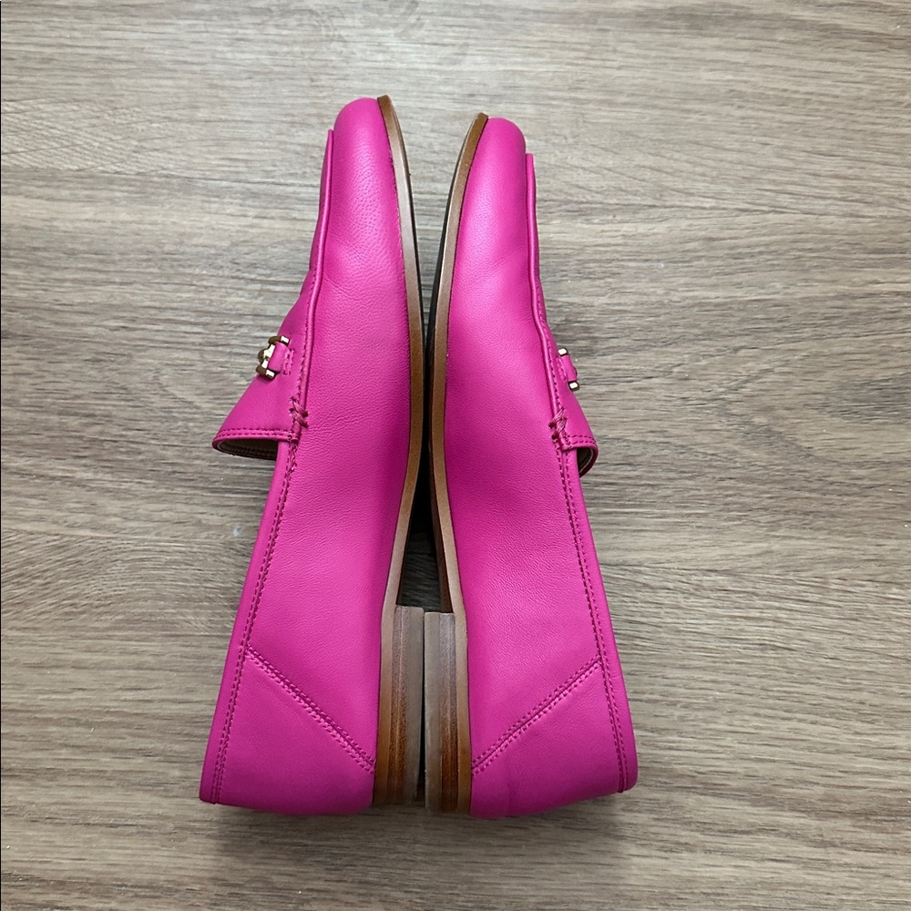 Sam Edelman Loraine Bit Loafers in Pink Leather - Size 6 - Picture 2 of 2